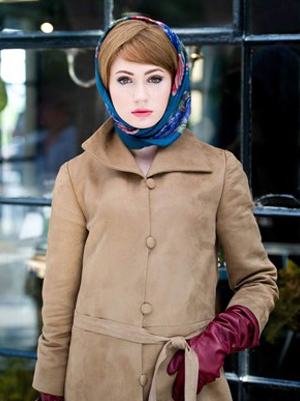 <p>Karen Gillan as Jean Shrimpton in We'll Take Manhattan.</p>