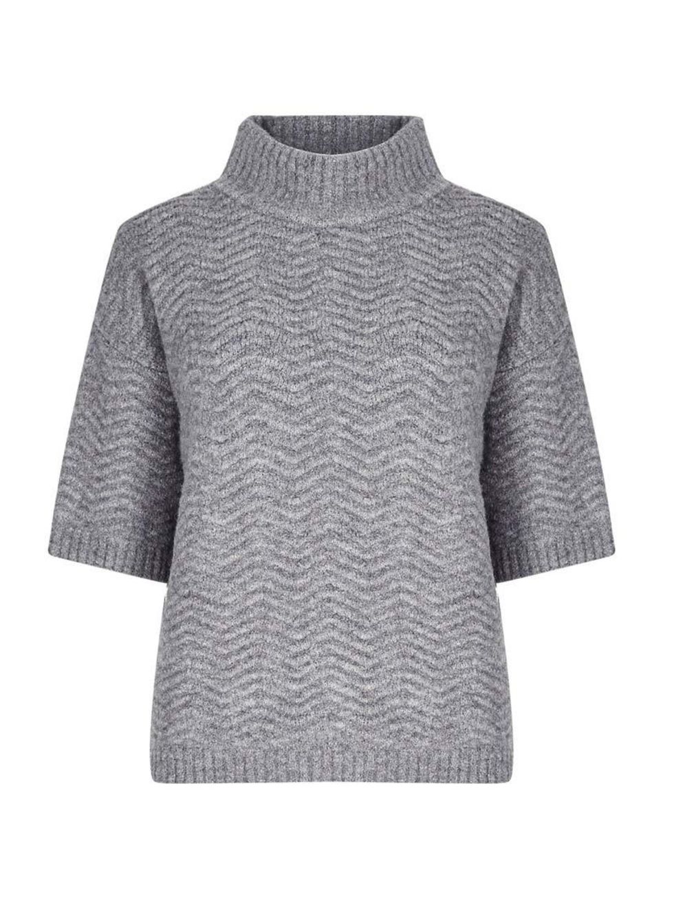 <p>Associate Health & Beauty Editor Amy Lawrenson's latest buy was made for chilly winter days.</p>

<p><a href="http://www.marksandspencer.com/turtle-neck-chevron-jumper-with-wool/p/p60067034#" target="_blank">Marks & Spencer</a> jumper, £39.50</p>
