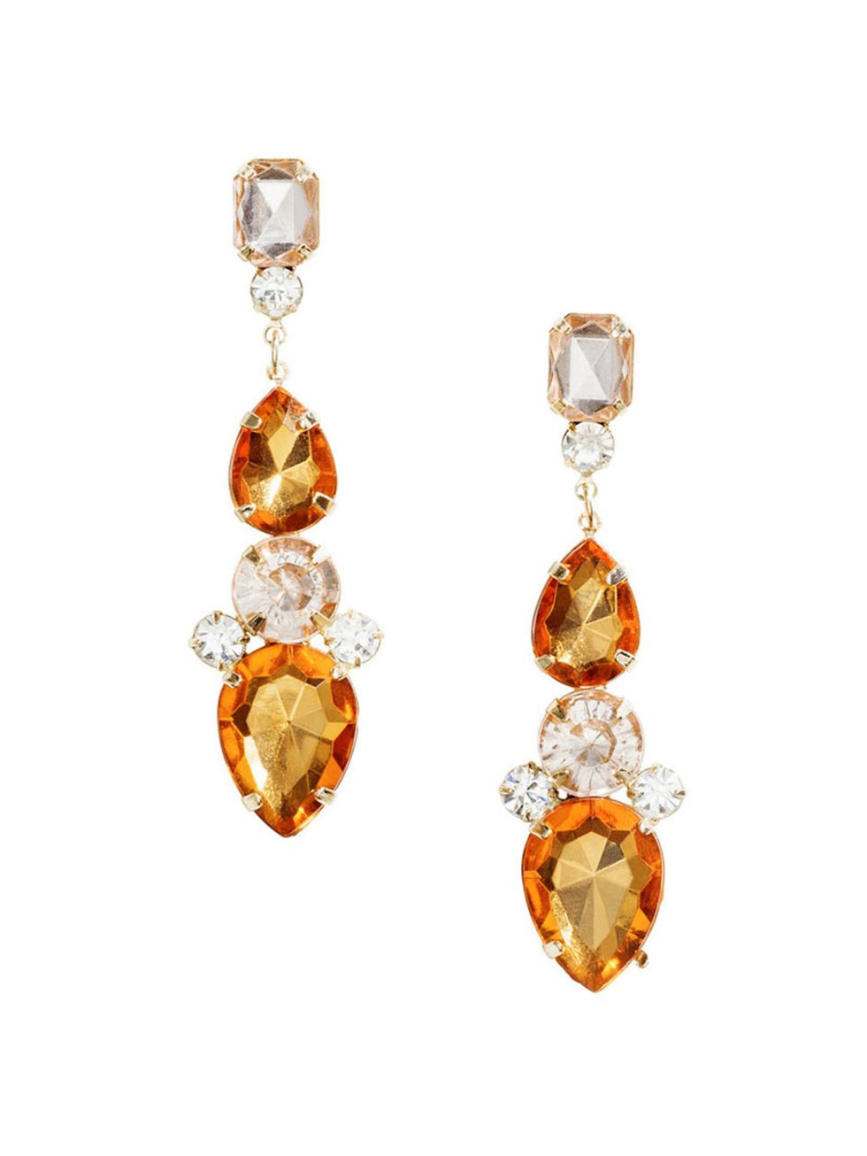 <p>Amber alert.</p>

<p>Sparkly stone earrings, £3.99, from <a href="http://www.hm.com/gb/product/40564?article=40564-A" target="_blank">H&M</a>.</p>