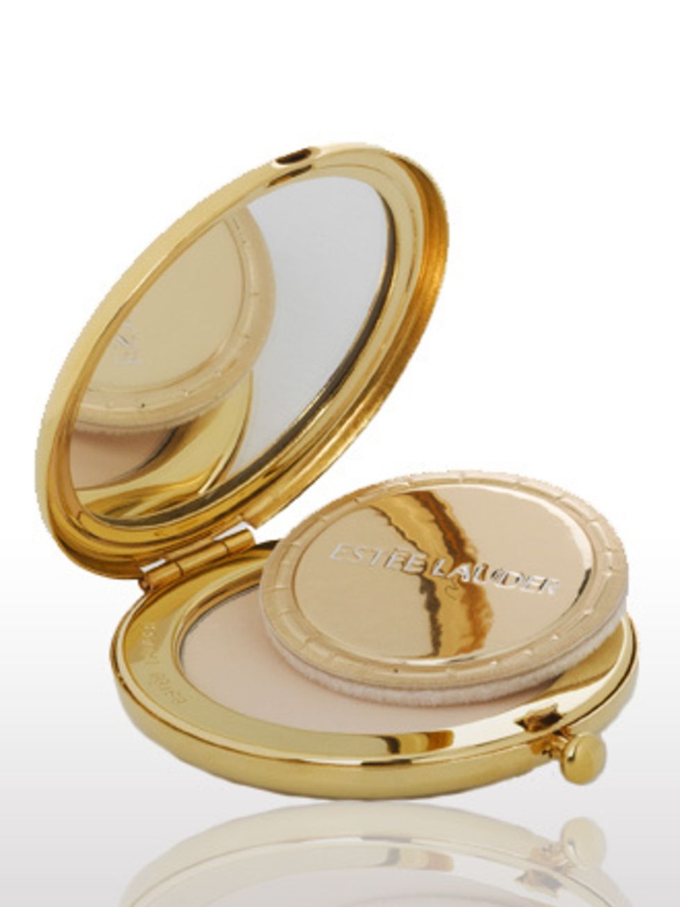 <p>Compact, £29.36 by Estee Lauder.</p><p>This refillable gold compact from Estee Lauder is chic and timeless.</p>