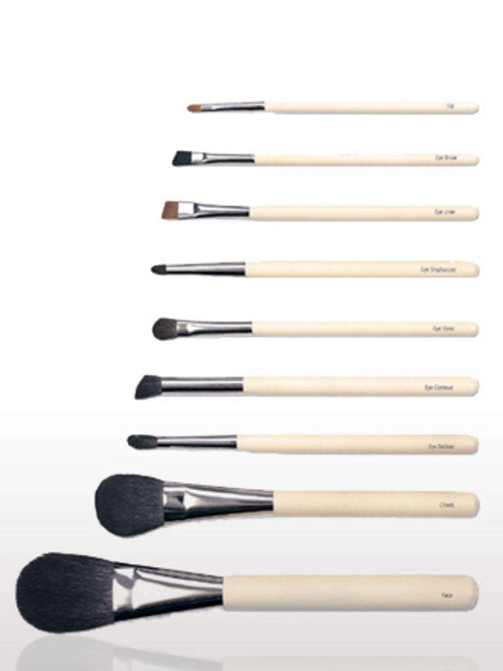 <p>Brushes, from £16.50 by Chantecaille at <a href="http://www.spacenk.co.uk/category/shop+by+brand/chantecaille/makeup/brushes.do?sortby=newArrivals&amp;page=all">Space NK</a></p><p>Natural bristle brushes are expensive but well worth the investment as t