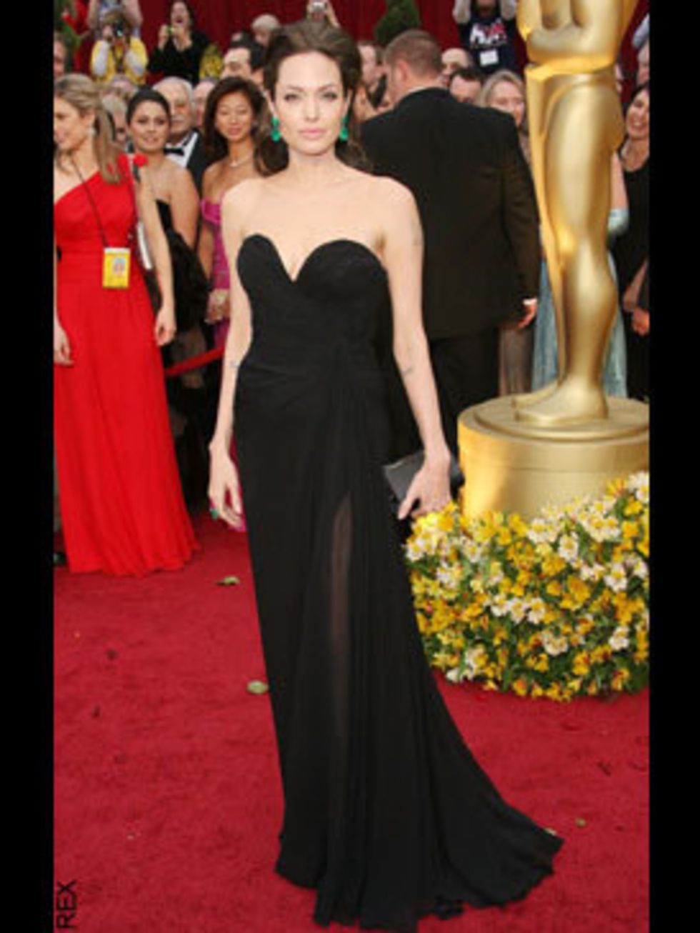 <p>Angelina Jolie in Elie Saab</p>