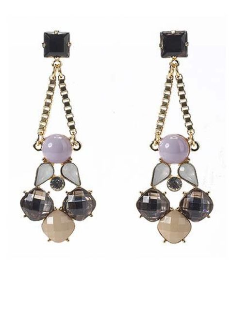 <p>Statement earrings from Warehouse.</p>