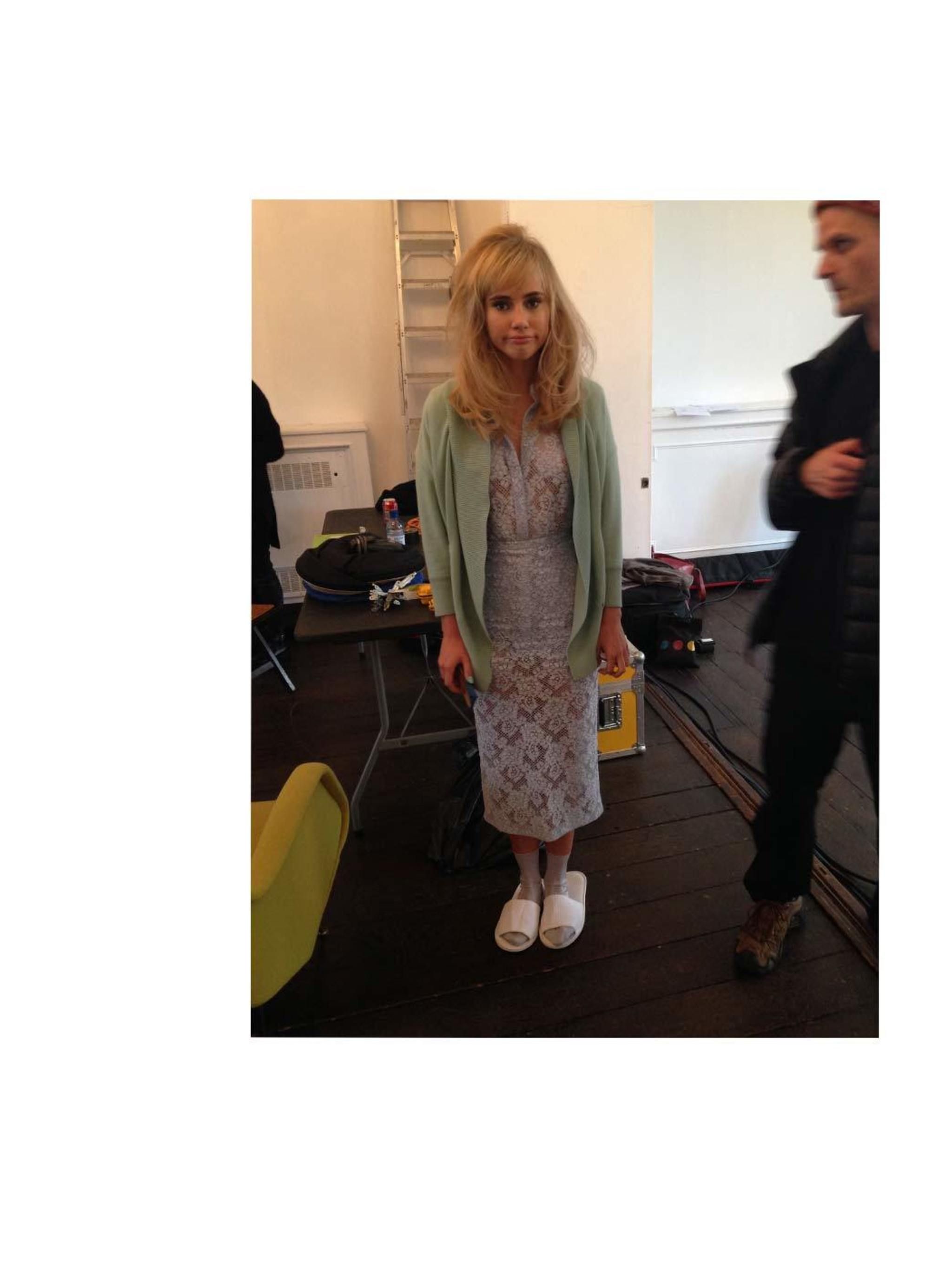 Suki Waterhouse: ELLE Cover Shoot Diary