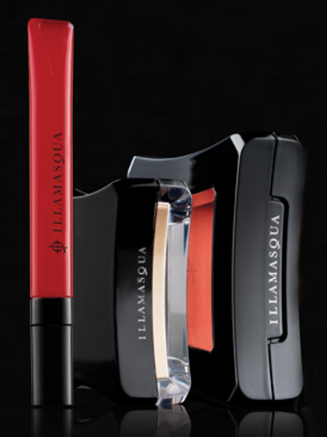 <p>    </p><p>Selling one of the most extensive colour ranges we have ever seen - over 40 lipstick shades, £12.50 and 140 eyeshadow shades, from £12 (with plans to expand even further after the launch), Illamasqua prides itself on being the first cosmetic