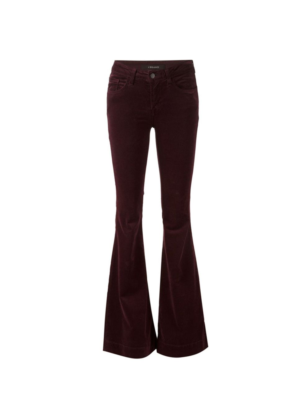 <p>J Brand at <a href="http://www.farfetch.com/uk/shopping/women/j-brand-velvet-flared-trousers--item-11190704.aspx?storeid=9423&ffref=lp_pic_3_15_" target="_blank">Farfetch</a>, £242</p>