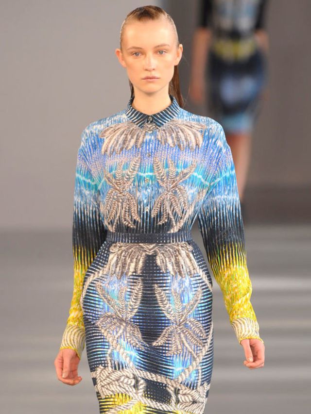 <p><strong>Turn-out for this morning's Peter Pilotto show was a little bit thin on the ground - perhaps last night's round of parties were too much fun.</strong></p><p>But anyone who chose having a lie in over heading to Waterloo will be kicking themselve
