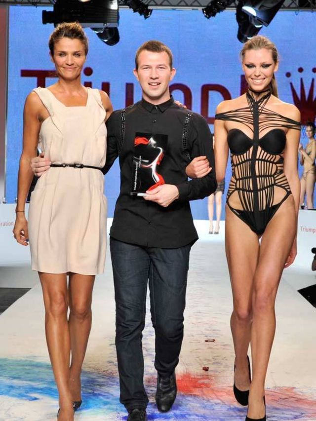 <p>At last night's catwalk show Bulgarian designer Nikolay Bojilov was named the winner, chosen from 27 entrants from across the globe. His winning piece, entitled 'Morphology', will be transformed into a more commercial piece and sold in Triumph stores n