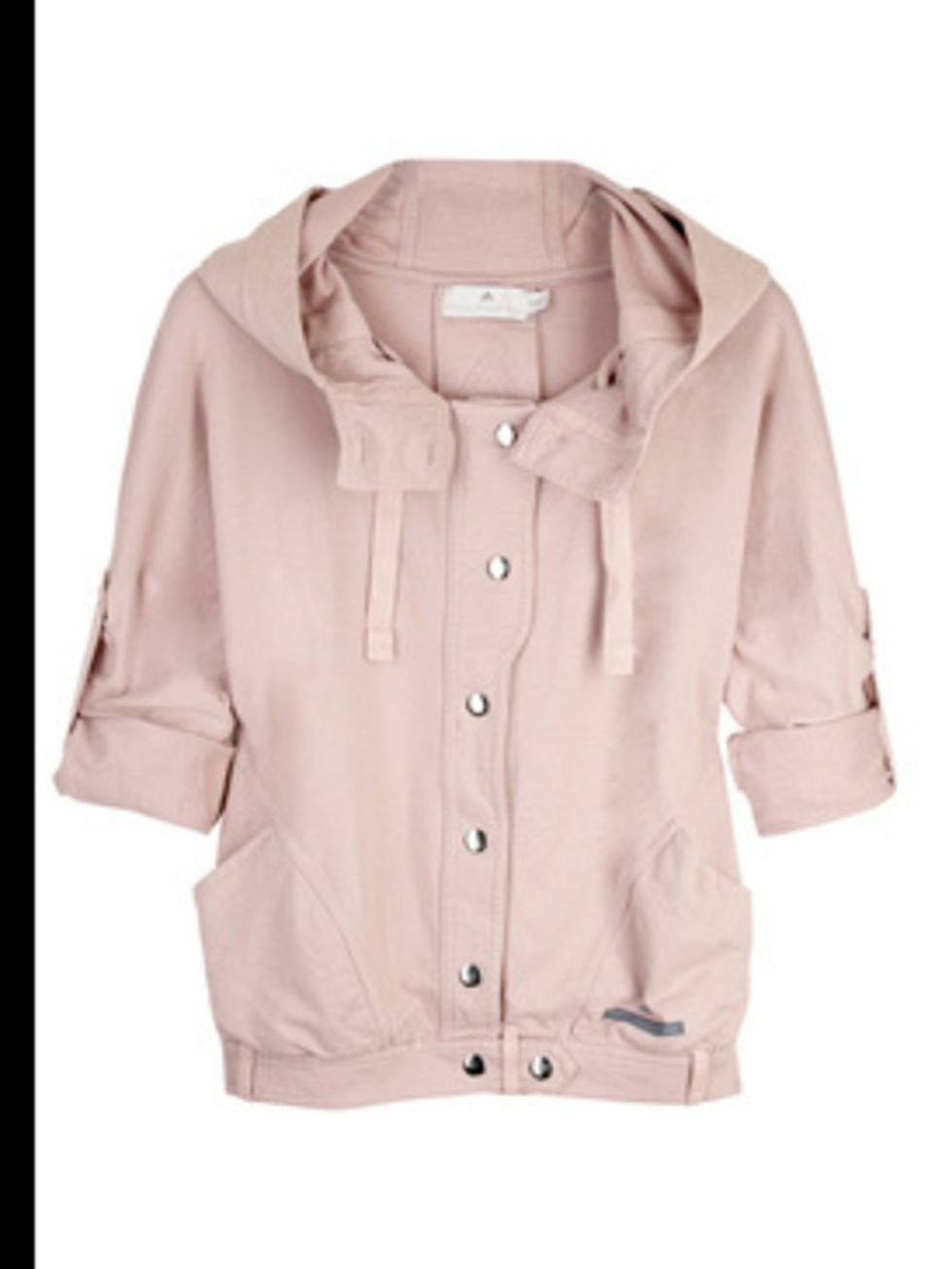 <p>Cotton hooded sweatshirt jacket, £75, by Adidas by Stella McCartney at <a href="http://www.net-a-porter.com/product/41055">www.net-a-porter.com</a></p>
