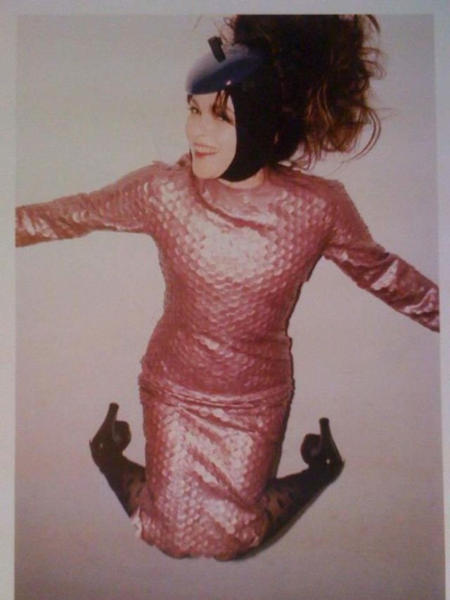 <p>Juergen Teller's Marc Jacobs campaign image of Helena Bonham-Carter </p>