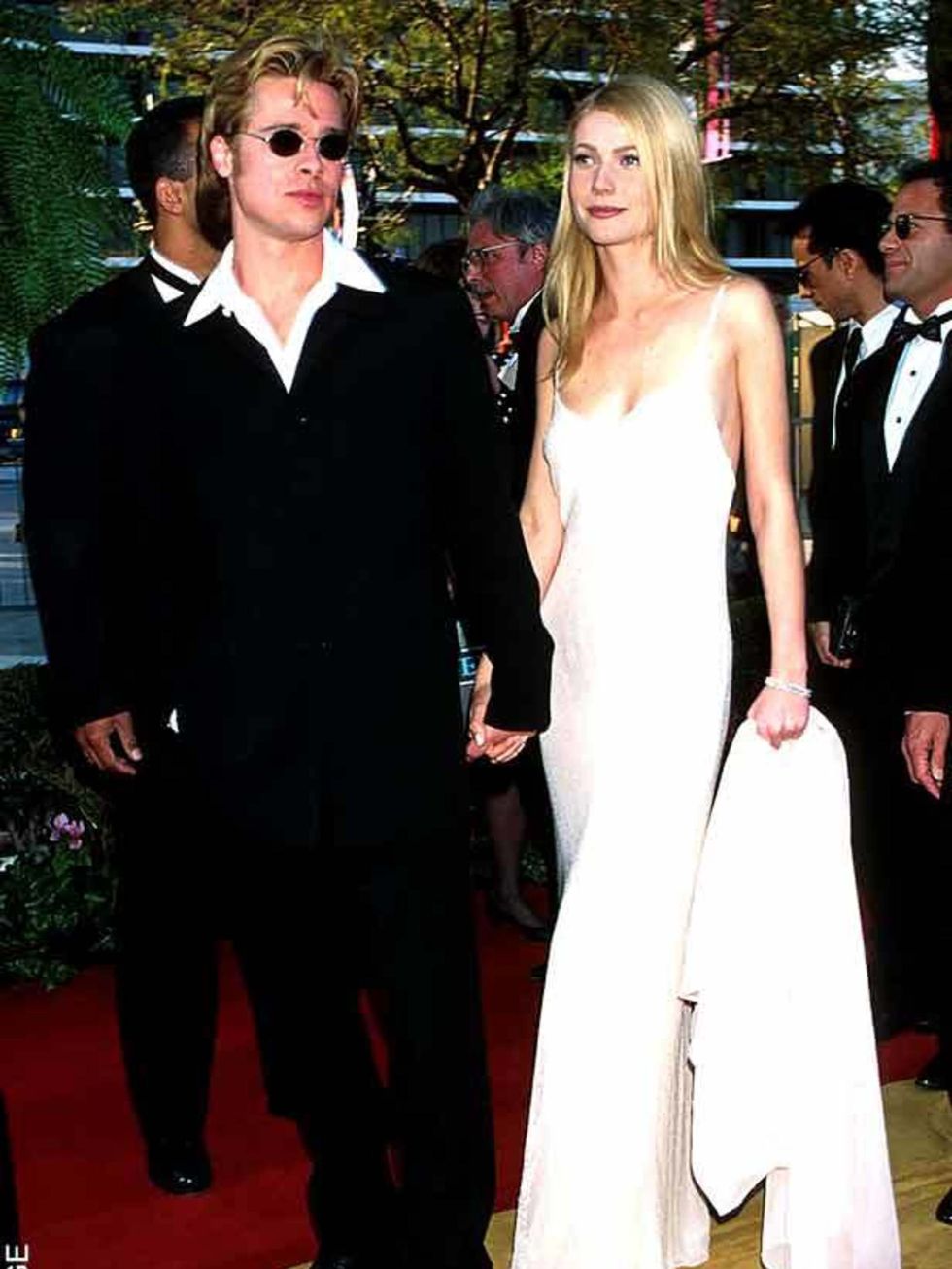 Brad Pitt & Gwyneth Paltrow at the 68th Annual Academy Award, 25 March 1996 