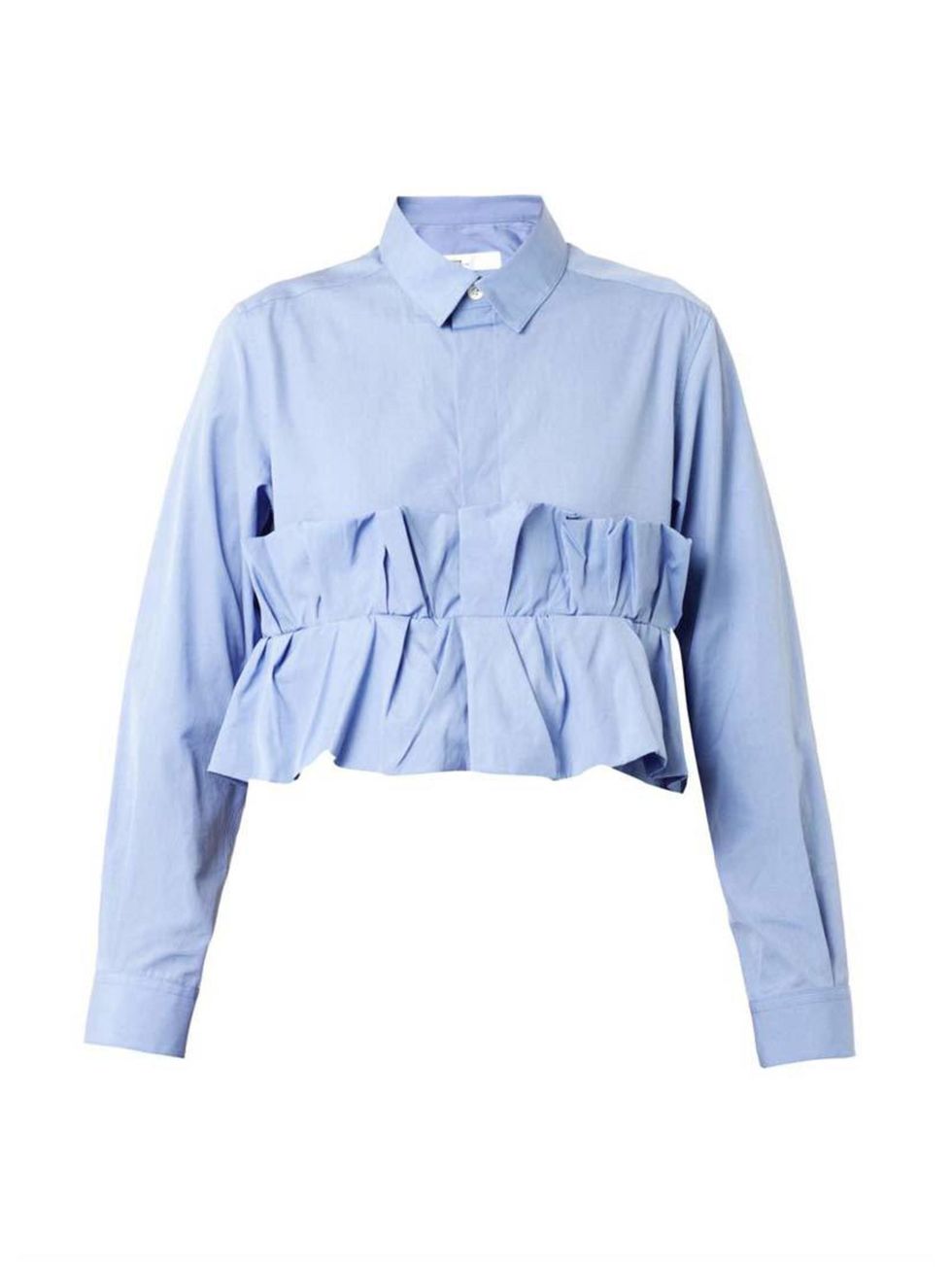 <p>Wear with high-waisted trousers for a very modern take on workwear.</p>

<p> </p>

<p>Toga Archives shirt, £215 at <a href="http://www.matchesfashion.com/product/212553" target="_blank">MatchesFashion.com</a></p>