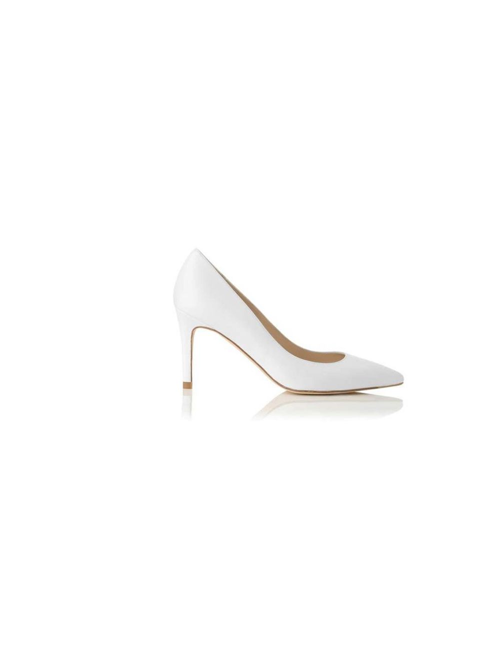 <p>Team the look with white court shoes. These, from <a href="http://www.lkbennett.com/shoes/courts/CCFLORETE100LEATHER">LK Bennett</a>, are a great addition to your summer wardrobe. £170</p>