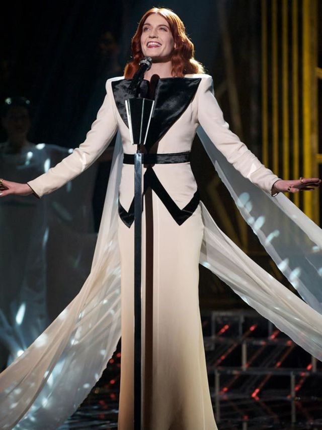 <p>Florence Welch wears Roksanda Ilincic to perform on The X Factor</p>