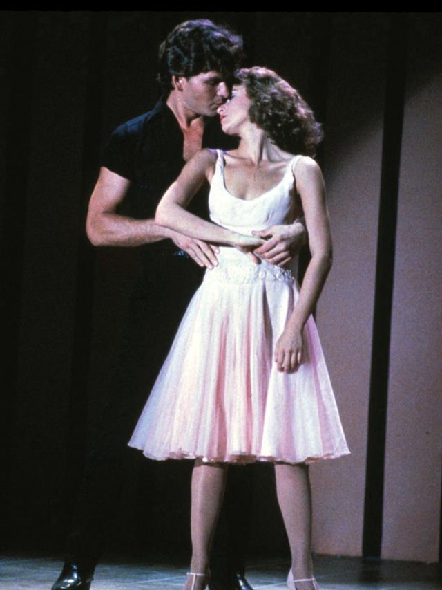 <p>Jennifer Grey and Patrick Swayze in Dirty Dancing</p>