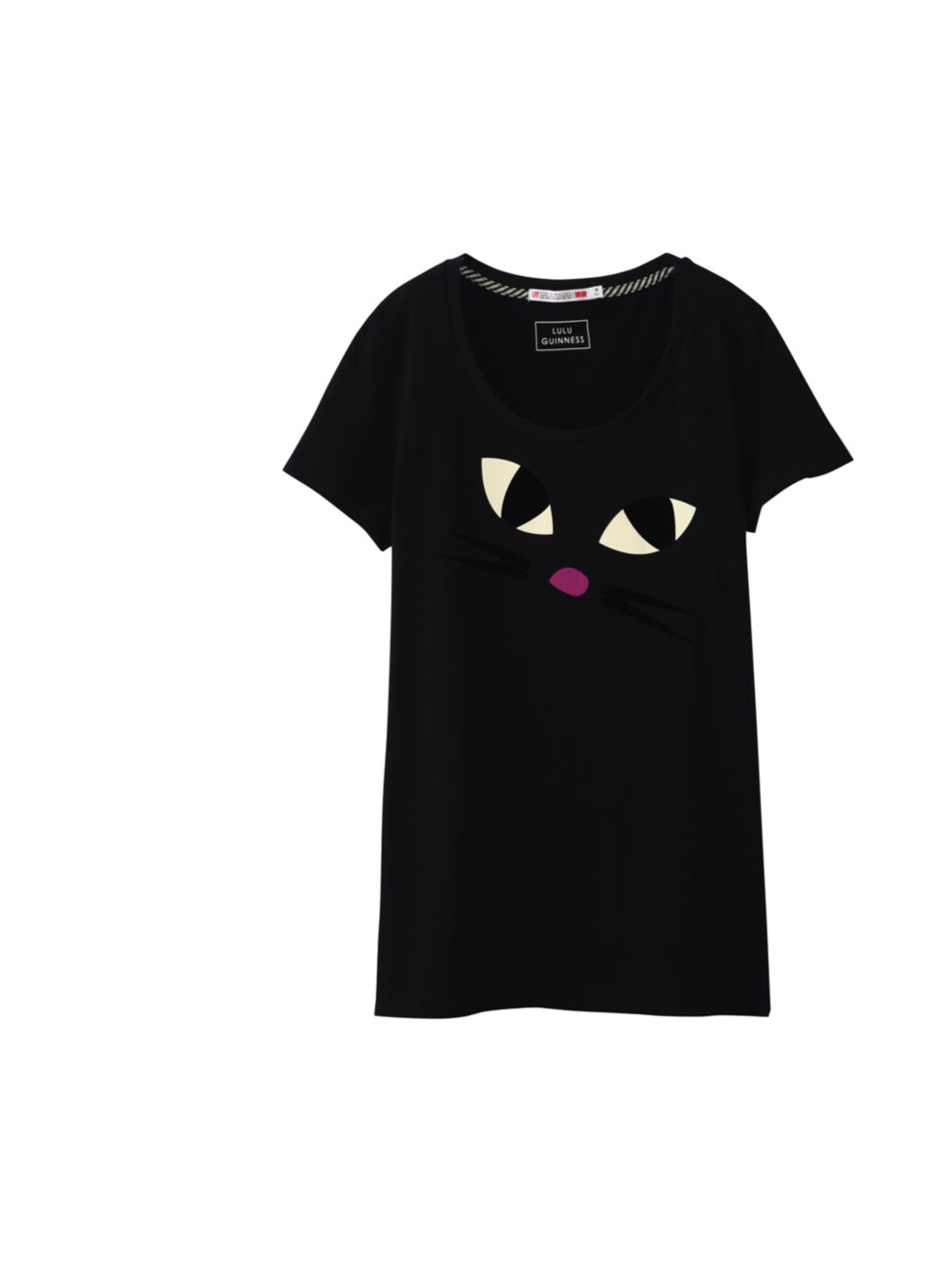 <p>Cute and feminine just like her iconic accessories, this cat print tee is just one of the 14 Lulu Guinness T-shirts now available at Uniqlo Lulu Guinness printed T-shirt, 314.90, at <a href="http://www.uniqlo.com/uk/">Uniqlo</a></p>
