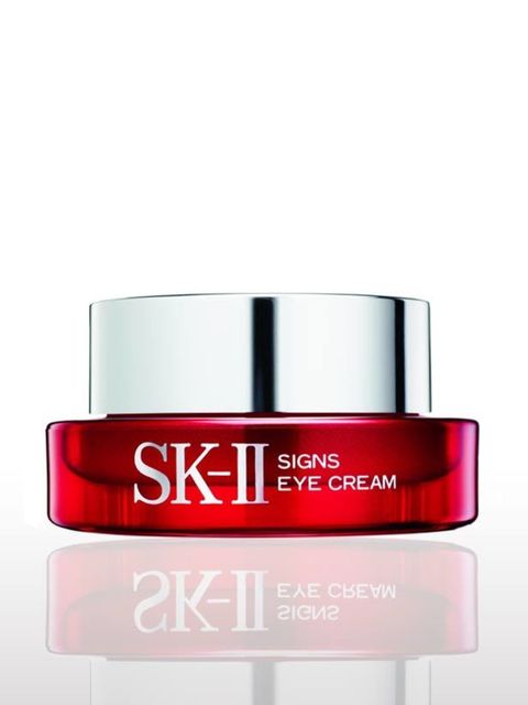 <p> </p><p>Signs Eye Cream, £50, by SK-II at <a href="http://www.harrods.com/HarrodsStore/find/c/beauty/Brand/SKII/p/000000000001478027">www.harrods.com</a></p><p> </p><p>This rejuvenating eye cream packed full of vitamins and organic acids is all Jen use