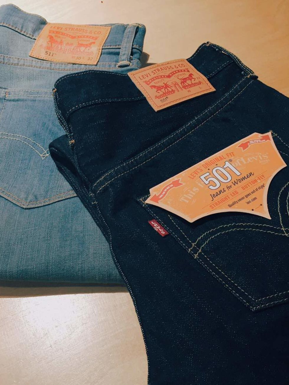 <p>It all started with a pair (or two) of classic Levi's jeans; <a href="http://www.levi.co.uk/GB/en_GB/womens-jeans/p/125010208" target="_blank">these selvedge 501s</a> are our new favourites. </p>