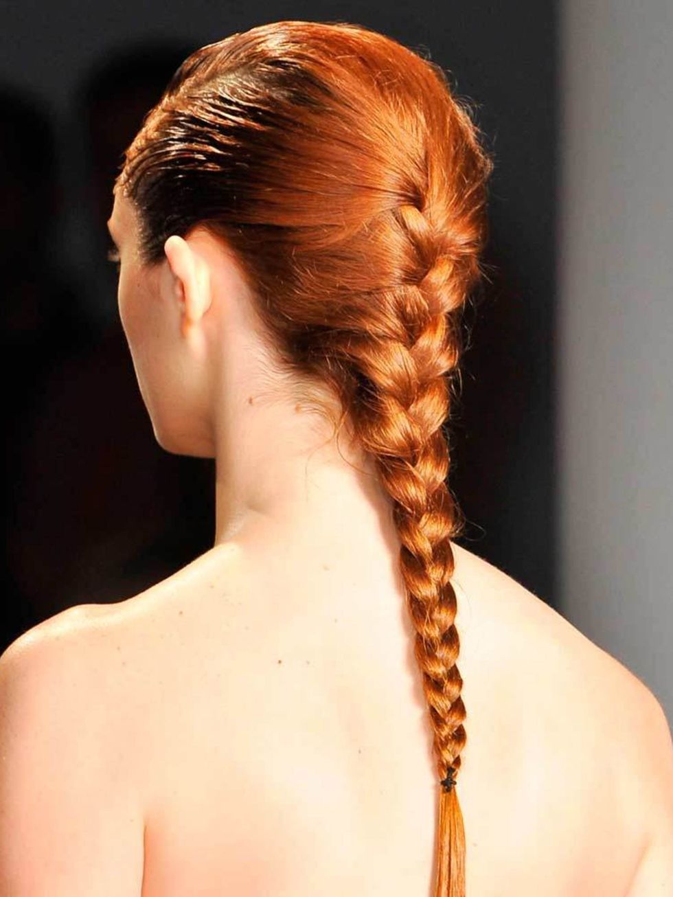 <p>Peter Som</p>

<p>The look: Elegant braids</p>

<p>Hairstylist: Eugene Souleiman</p>

<p>Key product: Plenty of <a href="http://www.wella.com/professional/en-EN/home" target="_blank">Wella Professionals</a> Mousse</p>

<p>Top tip: Use three egg-sized d