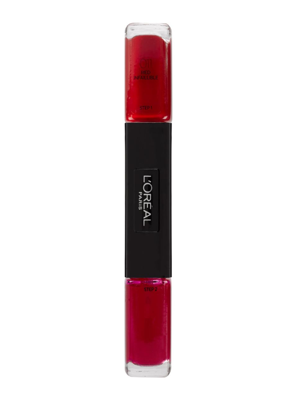 <p><a href="http://www.boots.com/en/LOreal-Paris-Infallible-Nail-Polish_1505242/">L'Oreal Paris in Red Infallible, £7.99</a></p>