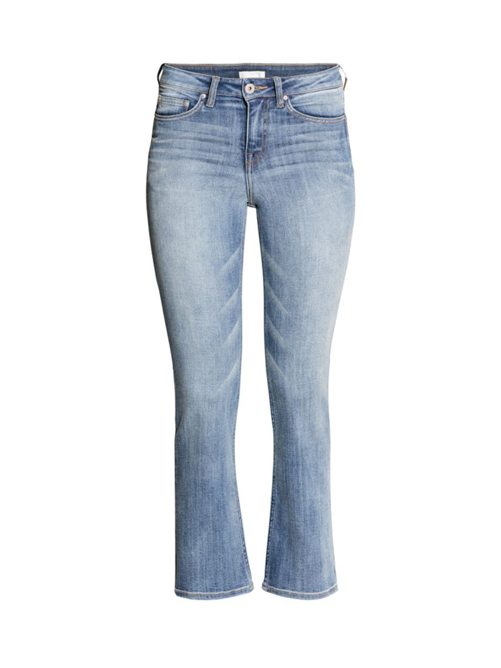 <p>Cropped flares are the surprisingly flattering denim trend to invest in now.</p>

<p><a href="http://www.hm.com/gb/product/19220?article=19220-B#article=19220-B" target="_blank">H&M</a> jeans, £29.99</p>