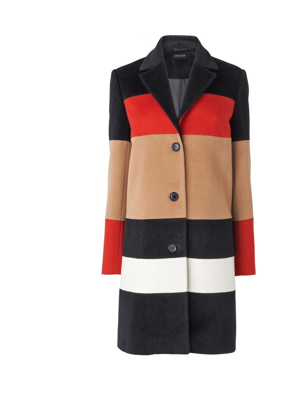 <p>Espe de la Fuente, Fashion Assistant: 'I love the retro, graphic colours and shape of this coat. And coats are always good investment in the sales.'Jaeger colour block coat, was £399 now £325<a href="http://shopping.elleuk.com/browse?fts=jaeger+colour+