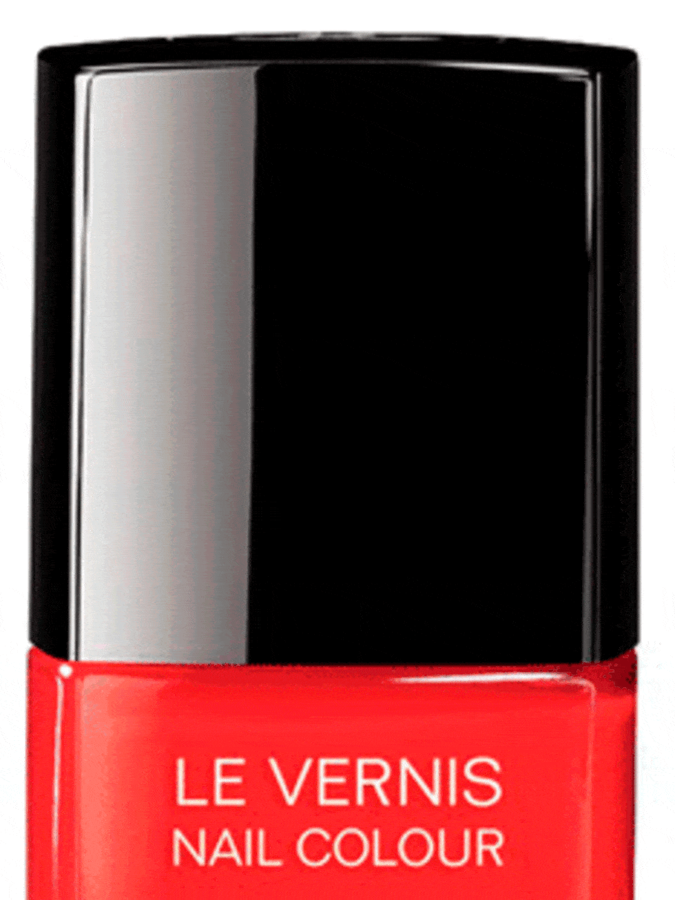 <p>Chanel Le Vernis Nail Colour in Coquelicot, £18.00, available from May 2015</p>
