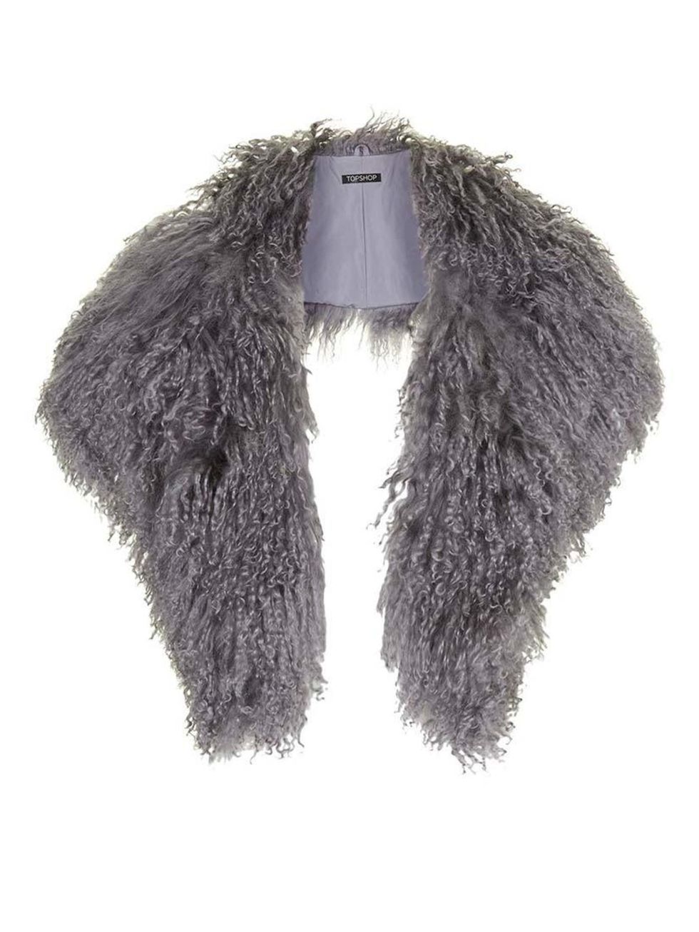 <p>Associate Health & Beauty Editor Amy Lawrenson picked up this <a href="http://www.topshop.com/en/tsuk/product/bags-accessories-1702216/scarves-465/mongolian-sheepskin-stole-3682731?bi=1&ps=20" target="_blank">Topshop</a> stole, £79.</p>