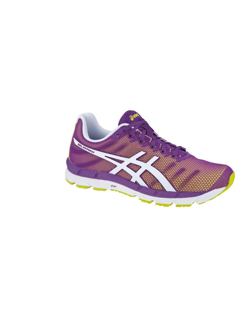 <p><strong><a href="http://www.asics.co.uk/running/products/gel-hyper33-women/">Asics</a> Gel Hyper33, £130 </strong></p><p><strong>Weight:</strong> around 235g for the pair, but they feel heavier than others tested.</p><p><strong>Pros: </strong>Asics are