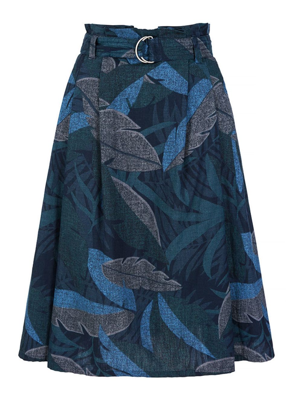 <p>Gap palm print midi skirt, £34.95 available at gap.co.uk</p>