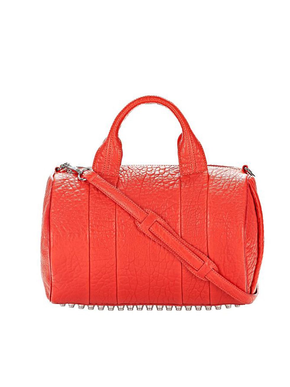 <p>Paint the town red with this pillar box Rocco bag.</p><p><a href="http://store.alexanderwang.com/gb/shoulder-bag_cod45231283md.html?collection_id=26180">Bag Alexander Wang £733.</a></p>