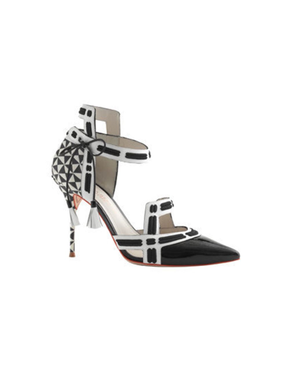 <p>Monochrome sandals, £540</p>