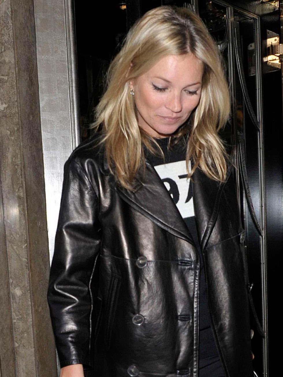 <p><a href="http://www.elleuk.com/star-style/celebrity-style-files/kate-moss">Kate Moss</a> wearing a <a href="http://www.elleuk.com/fashion/news/bella-freud-s-sweater-girls">Bella Freud</a> sweater during <a href="http://www.elleuk.com/style/street-style