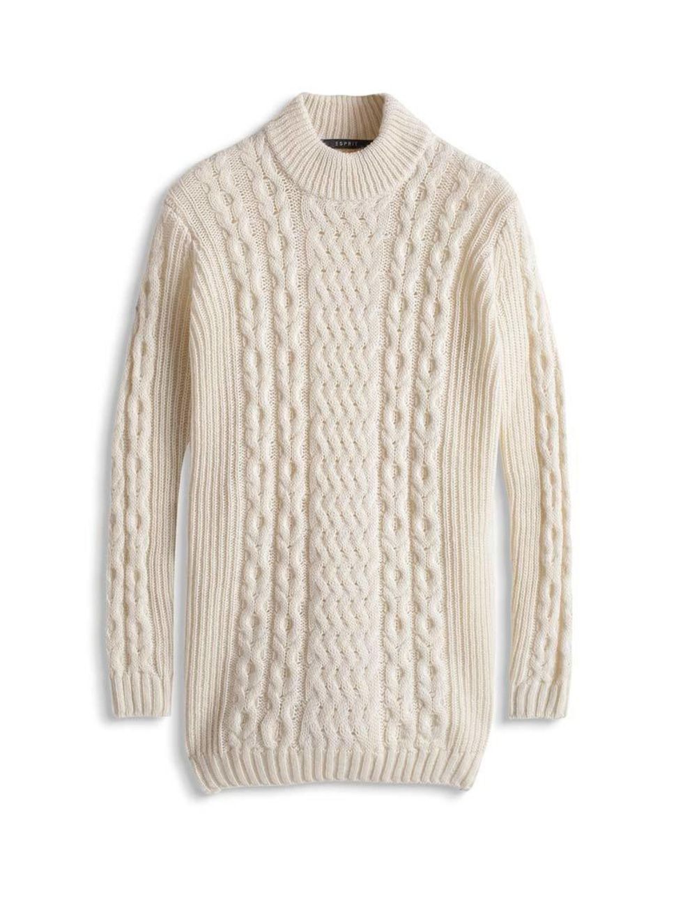 <p>Editorial Assistant Gillian Brett will layer this chunky knit over black leather trousers.</p>

<p> </p>

<p><a href="http://www.esprit.co.uk/womenswear/jumpers-cardigans/jumpers-plain/soft-chunky-knit-cable-sweater-alpaca-094EO1I039_103#!ThumbFlat" ta