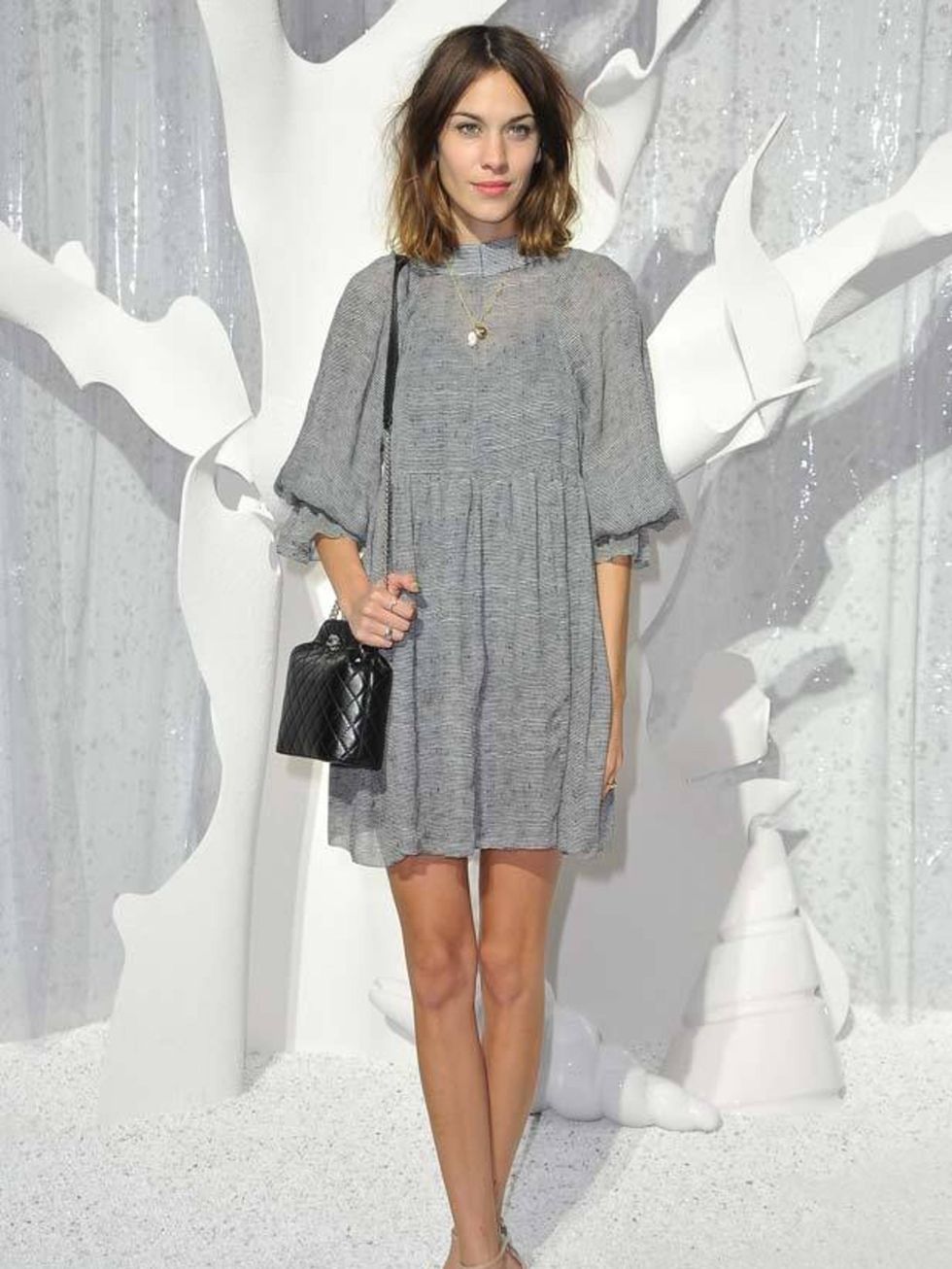 <p>ELLE favourite <a href="http://www.elleuk.com/starstyle/style-files/(section)/alexa-chung">Alexa Chung</a> front row at the Chanel Spring/Summer 2012 show, 4 October 2011</p>