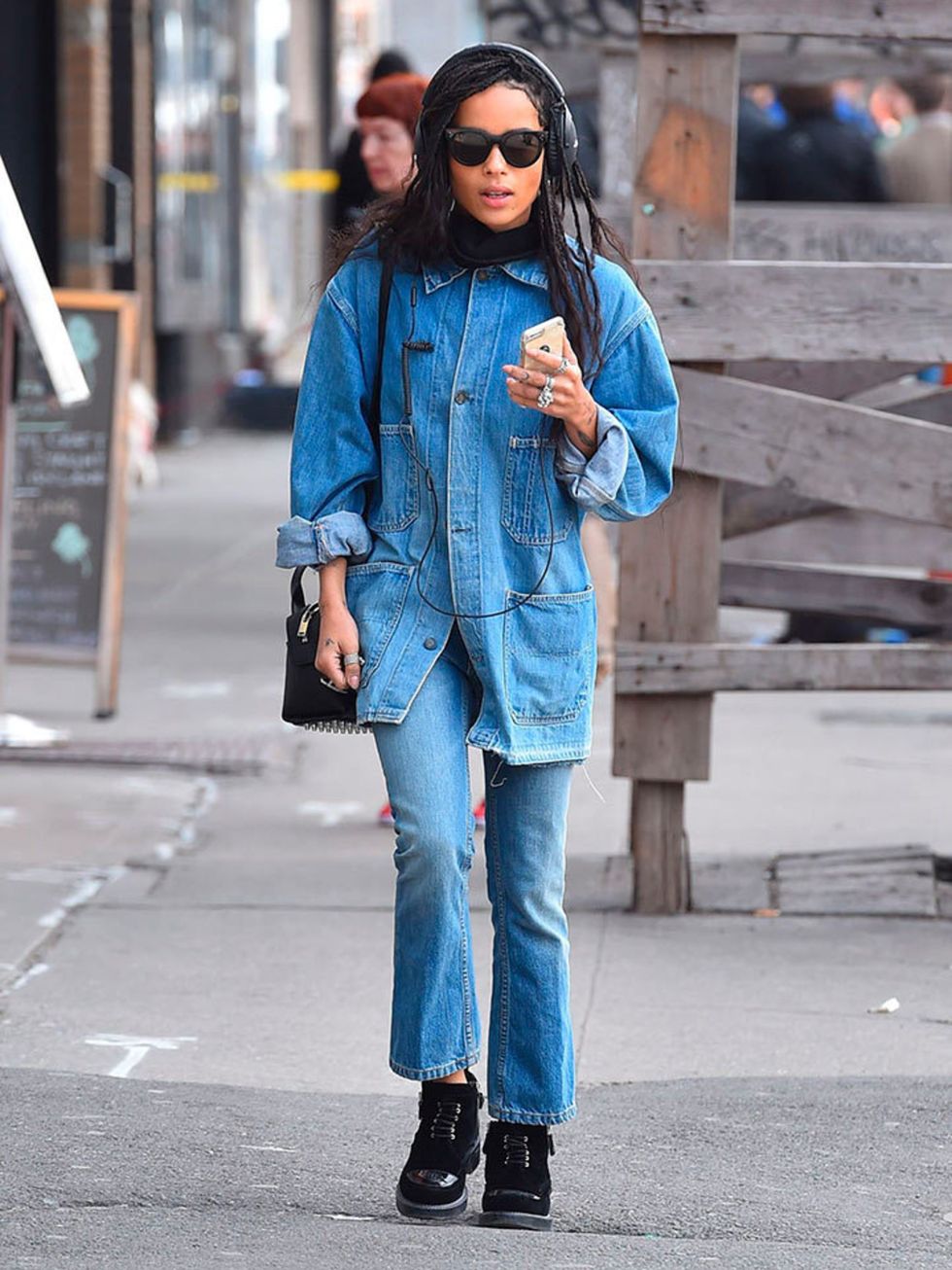 Zoe Kravitz out and about in New York March 2016.