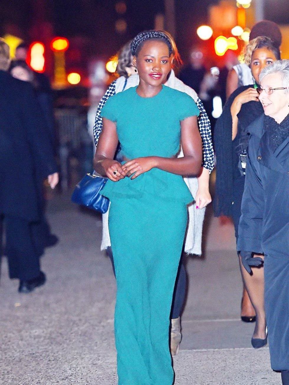 Lupita Nyong'o out and about in New York, November 2015.