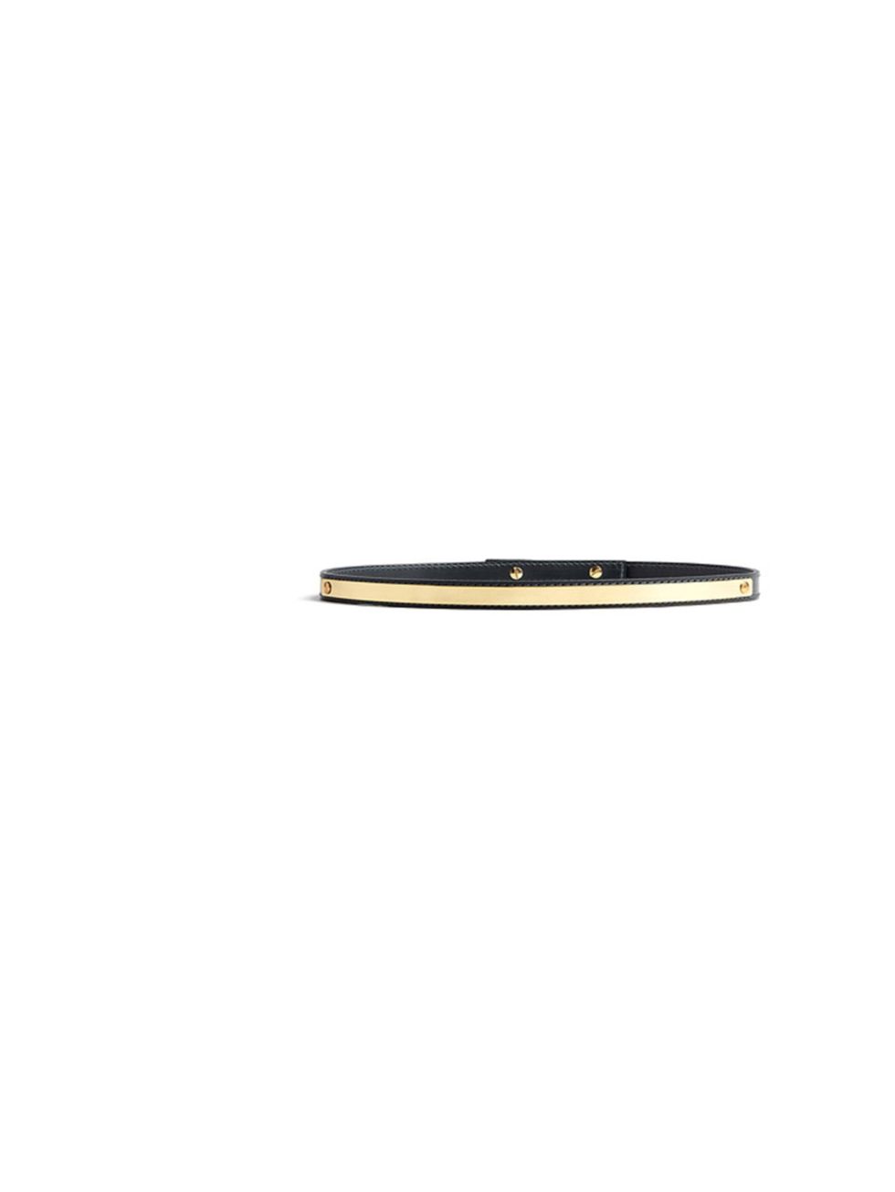 <p>Accessories are investment pieces and when they come in the form of sleek, minimal design like Sophie Hulmes, you can see why Sophie Hulme gold panel belt, £85, at My-Wardrobe</p><p><a href="http://shopping.elleuk.com/browse?fts=sophie+hulme+belt">BU