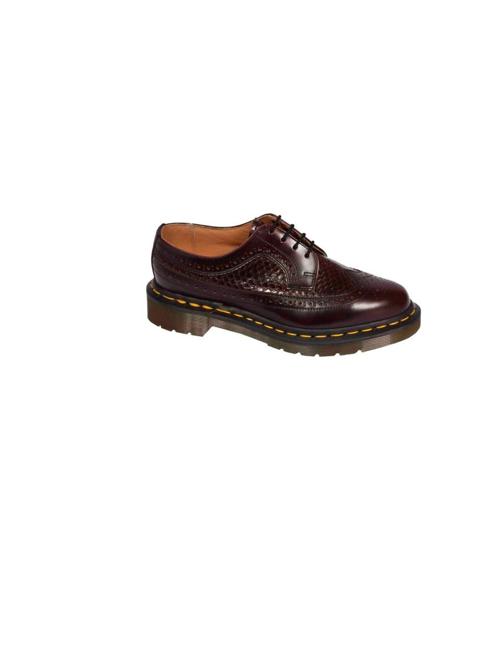<p><a href="http://www.drmartens.com/">Dr. Marten</a> classic brogue, £200</p><p>The MIE collection is manufactured at Dr. Marten's original Northampton factory using decades-old techniques.</p>