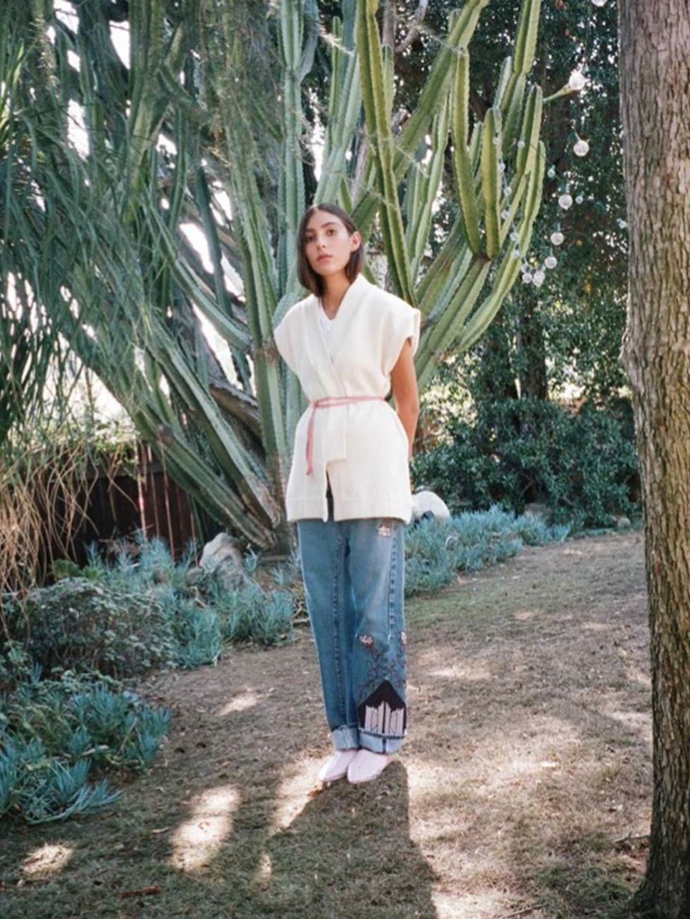 <p>Bliss And Mischief's founder, Hilary Justin, is a vintage obsessive - and it shows. Her relaxed pieces in washed out colours have a well-worn feel before you even pull them on. Take note in particular of the Western embroidered jeans.</p>

<p><a href="