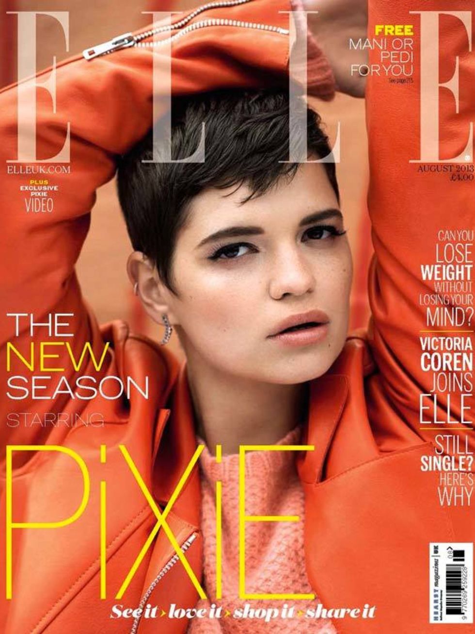 <p>Cute, al-fresco make up for Pixie Geldof on our location cover shoot for the August 2013 issue.</p>

<p>Florrie says:</p>

<p>'For a fuller pout, dab clear gloss in the center of your lips and gently rub outwards.'</p>

<p><a href="http://www.clinique.