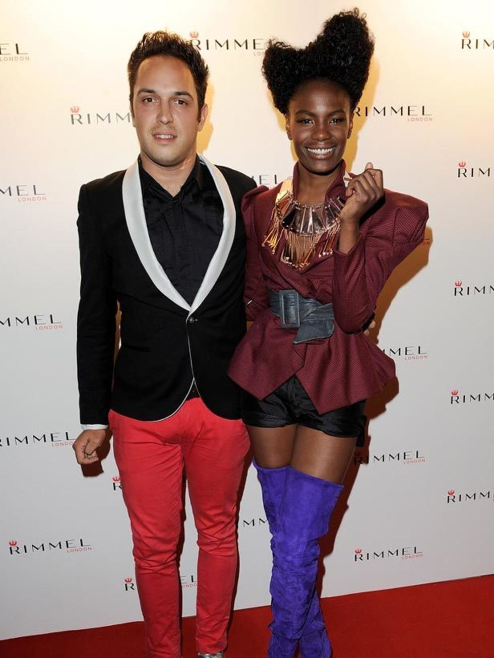 <p>Dan Smith &amp; The Noisettes <a href="http://www.elleuk.com/content/search?SearchText=Shingai+Shoniwa&amp;SearchButton=Search">Shingai Shoniwa</a> at the Rimmel &amp; <a href="http://www.elleuk.com/starstyle/style-files/(section)/Kate-Moss">Kate Moss<