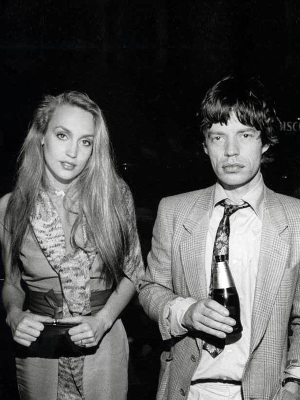 <p>Texas-born model Jerry Hall wed Mick Jagger in a Balinese ceremony in 1990, after years together. But in 1999, Jagger contested the validity of the union and received an annulment.</p>