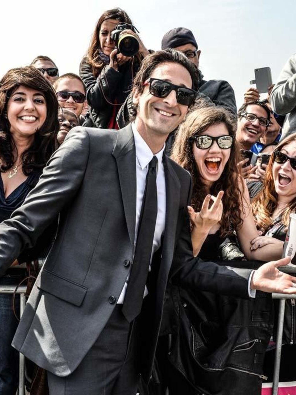Adrian Brody at the 2015 Film Independent Spirit Awards in California, february 2015.