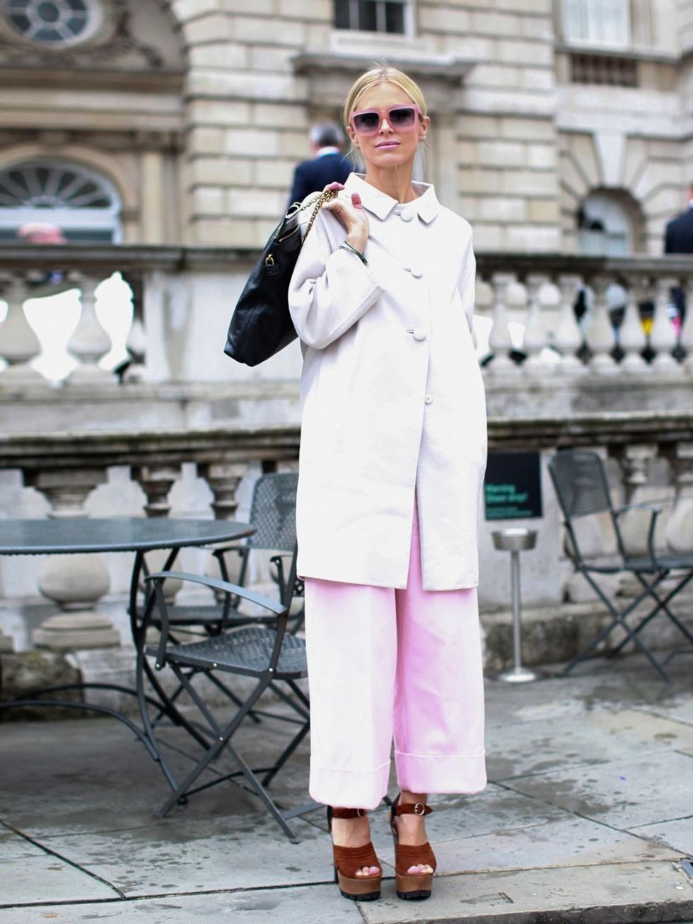 <p><strong>LONDON</strong></p><p>Laura Bailey wears Simone Rocha, Celine sunglasses and Sister by Sibling shoes.</p><p><a href="http://www.elleuk.com/style/street-style/new-york-fashion-week-street-style2">NYFW Street Style</a></p><p><a href="http://www.e