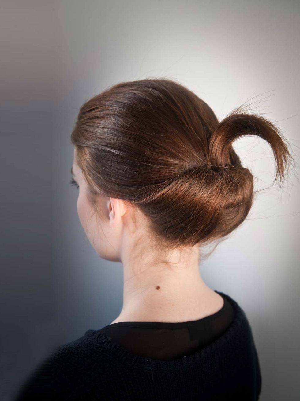 &lt;p&gt;This is a bit different to an ordinary ponytail, but not much trickier to do.&lt;/p&gt;