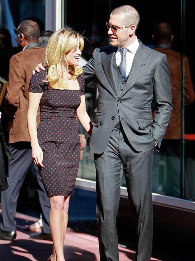 <p>Reese Witherspoon and Jim Toth</p>