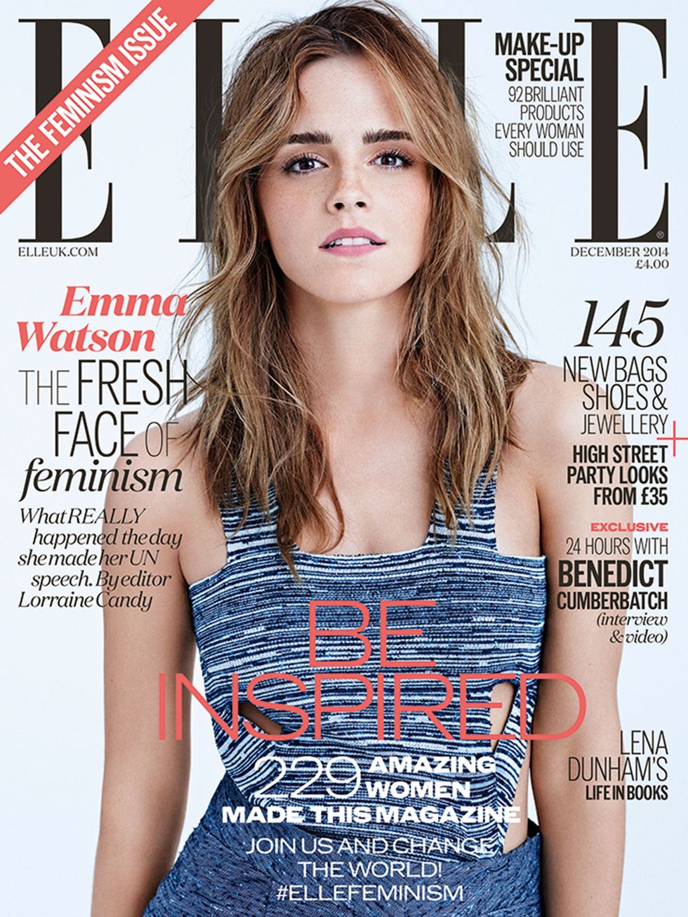 <p>The make-up and hair essentials you need to recreate Emma Watson's cover look...</p>