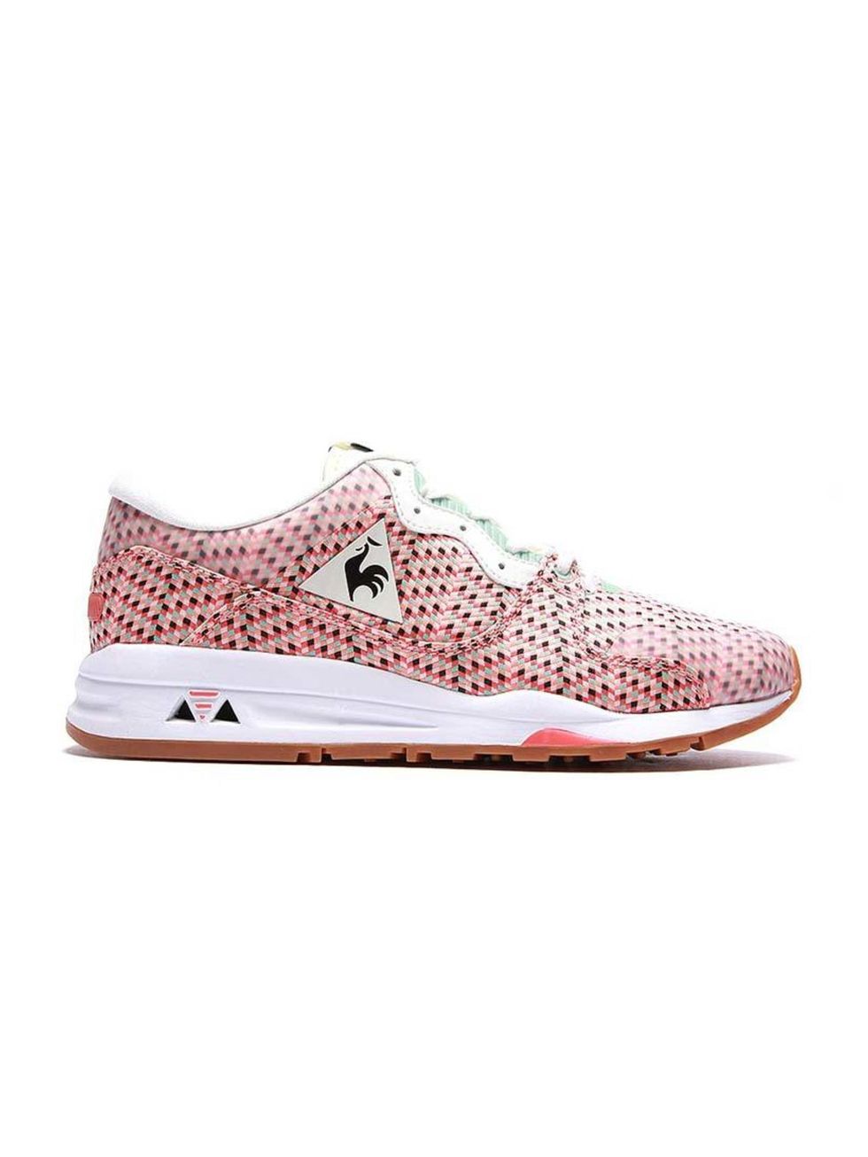 <p>This sudden sunny spell means freedom for our claustrophobic ankles.</p>

<p>Le Coq Sportif trainers, £79.99 at <a href="http://www.footasylum.com/le-coq-sportif-womens-lcs-r-1400-jacquard-trainer-088338/" target="_blank">Foot Asylum</a></p>