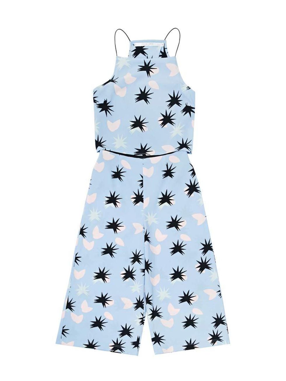 <p><span style="line-height:1.6">The jumpsuit obsession continues... Art Intern Camille Lapham-Flores was first in line for this printed version.</span></p>

<p><span style="line-height:1.6">Pippa Lynn jumpsuit, £68 at <a href="http://www.urbanoutfitters.